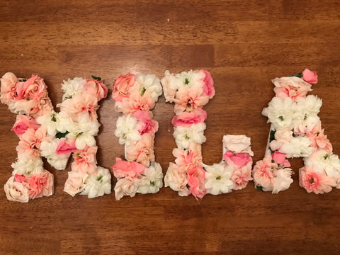 Floral Letters