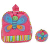 Patched Butterfly Backpack