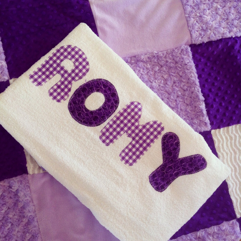 Boysenberry Quilt & Towel set