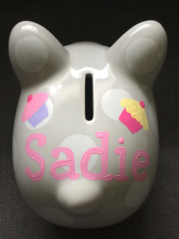 Cupcake Piggy Bank