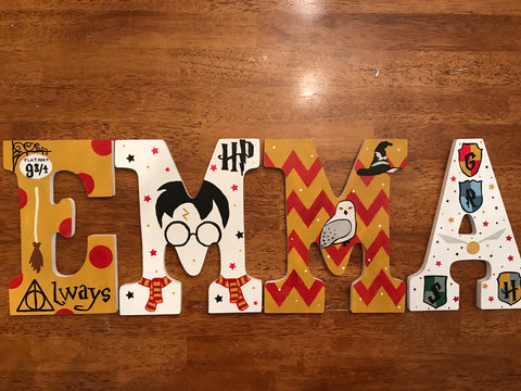 Harry Potter Wall Letters
