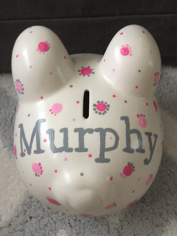 Flowers Piggy Bank