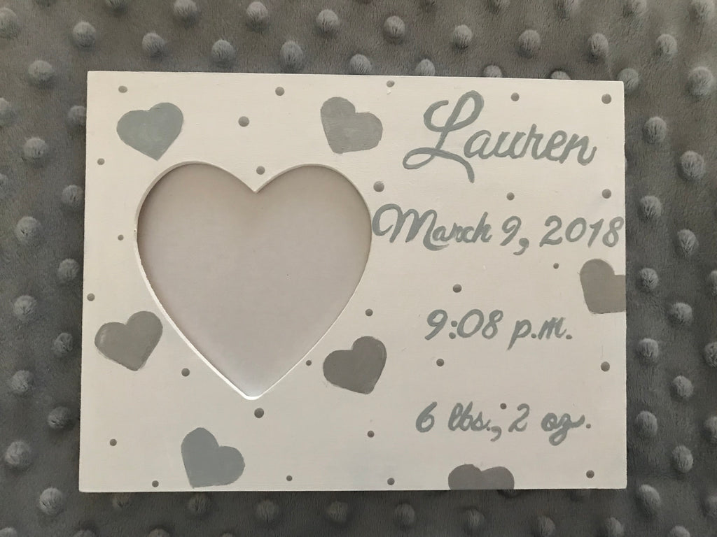 Personalized Birth Frame