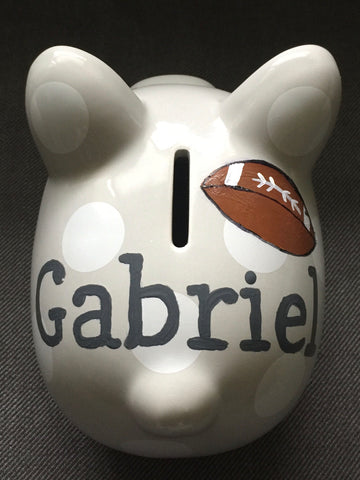 Football Piggy Bank